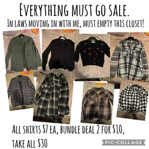 Jacket sweater sale!